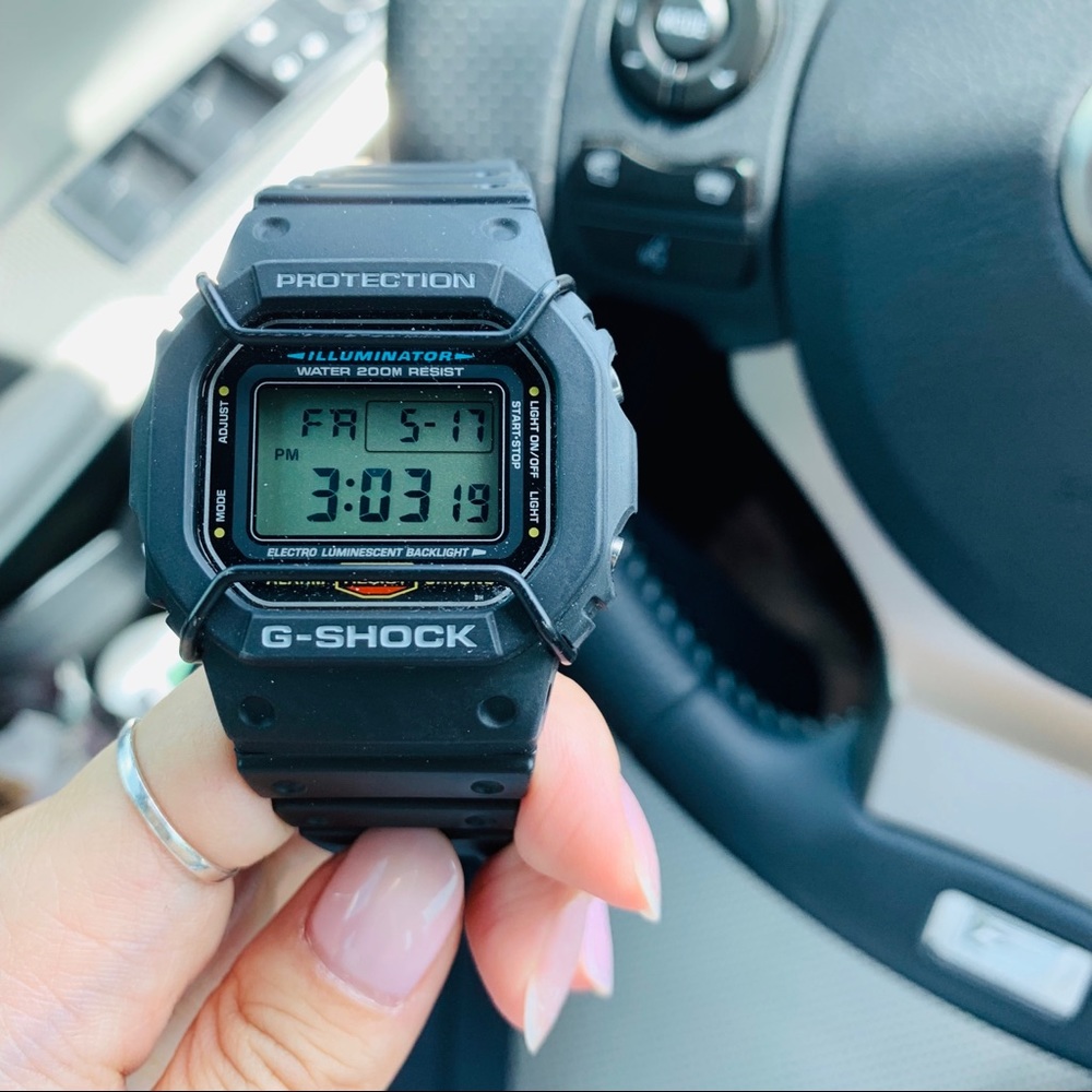 G-Shock Watch with face protector